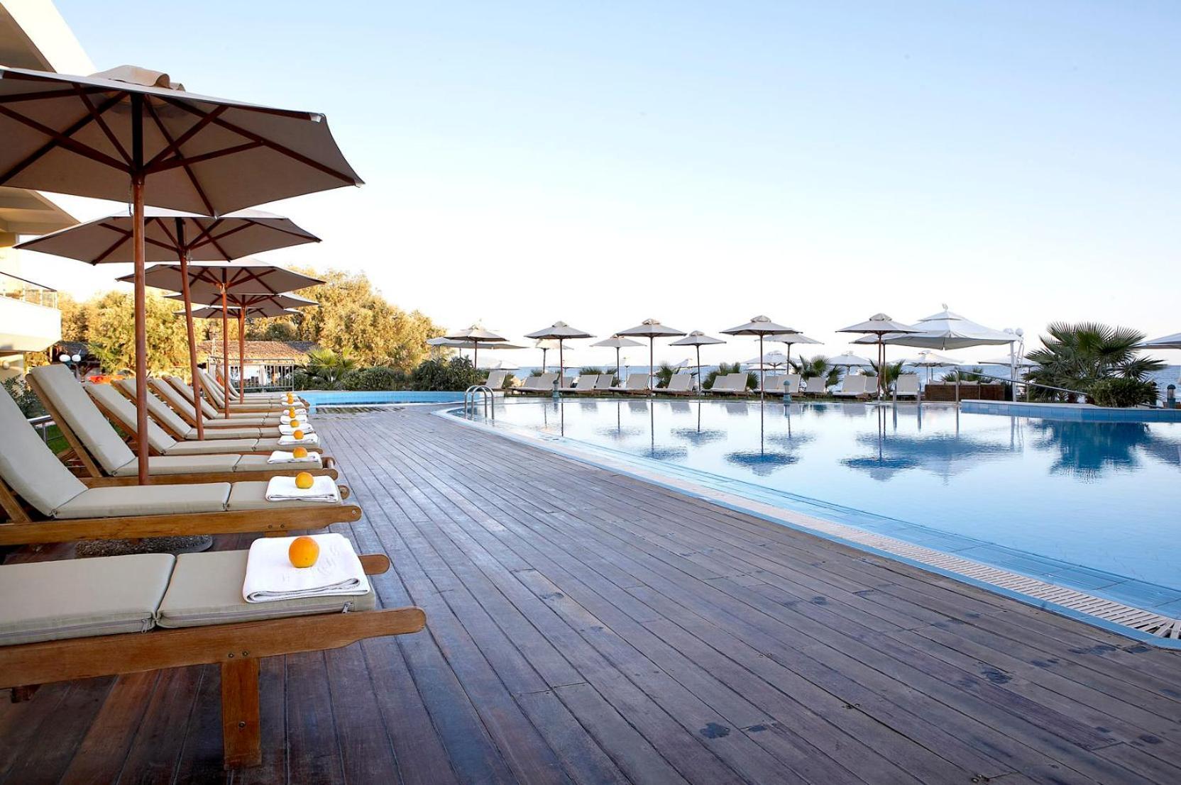Thalassa Beach Resort & Spa (Adults Only) Agia Marina Exterior foto