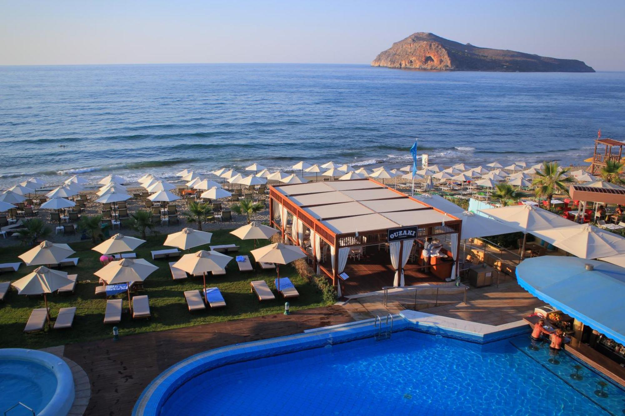 Thalassa Beach Resort & Spa (Adults Only) Agia Marina Exterior foto